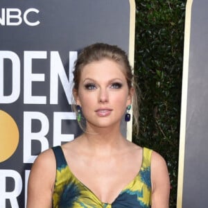 Taylor Swift sur le tapis rouge des Golden Globes 2020 le 5 janvier à Los Angeles