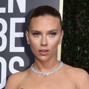 Scarlett Johansson sur le tapis rouge des Golden Globes 2020 le 5 janvier à Los Angeles