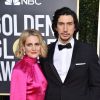 Adam Driver et sa femme Joanne Tucker sur le tapis rouge des Golden Globes 2020 le 5 janvier à Los Angeles