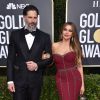 Joe Manganiello et Sofia Vergara sur le tapis rouge des Golden Globes 2020 le 5 janvier à Los Angeles