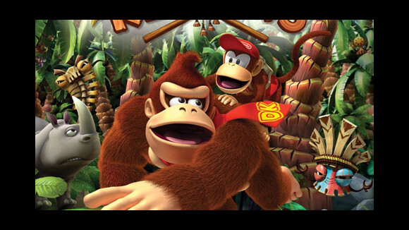 Donkey Kong Country Returns ... le jeu débarque sur Nintendo Wii ... trailer