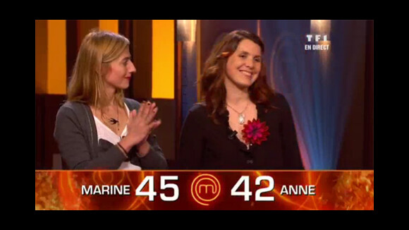 MasterChef ... revivez le moment de la révélation de la gagnante