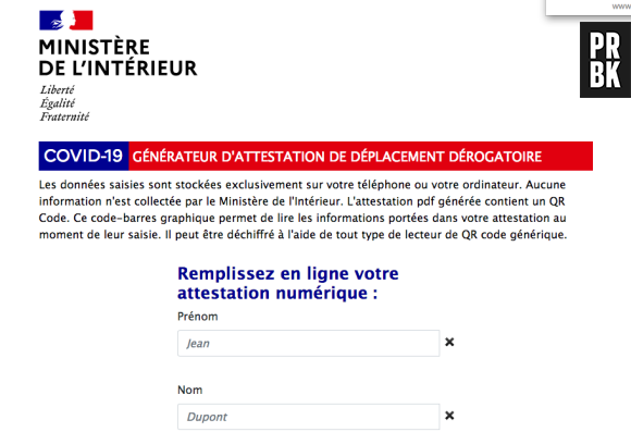 Confinement : l'attestation de déplacement disponible sur smartphone, comment ça marche ?