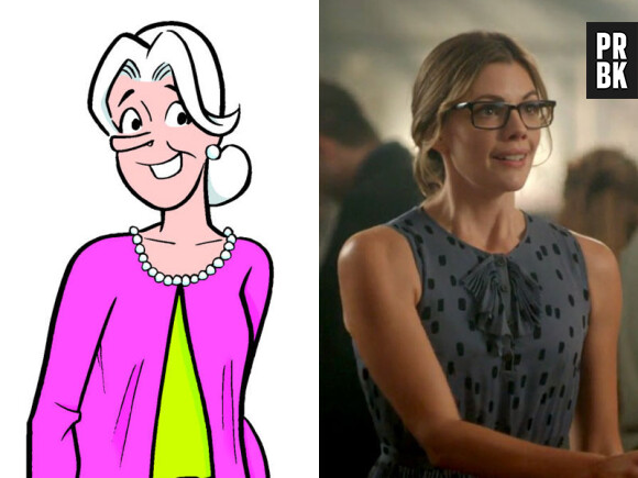 Miss Grundy dans les comics VS dans Riverdale