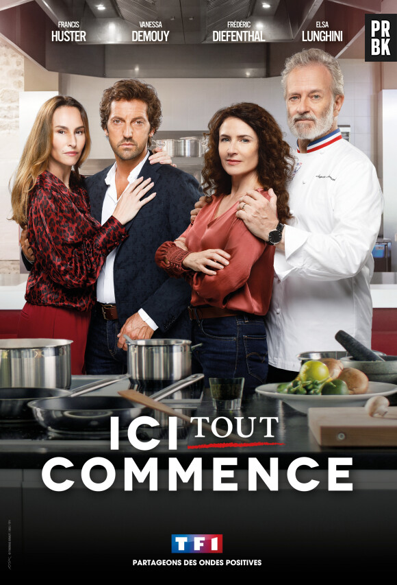 Ici tout commence : Vanessa Demouy, Frédéric Diefenthal, Elsa Lunghini et Francis Huster