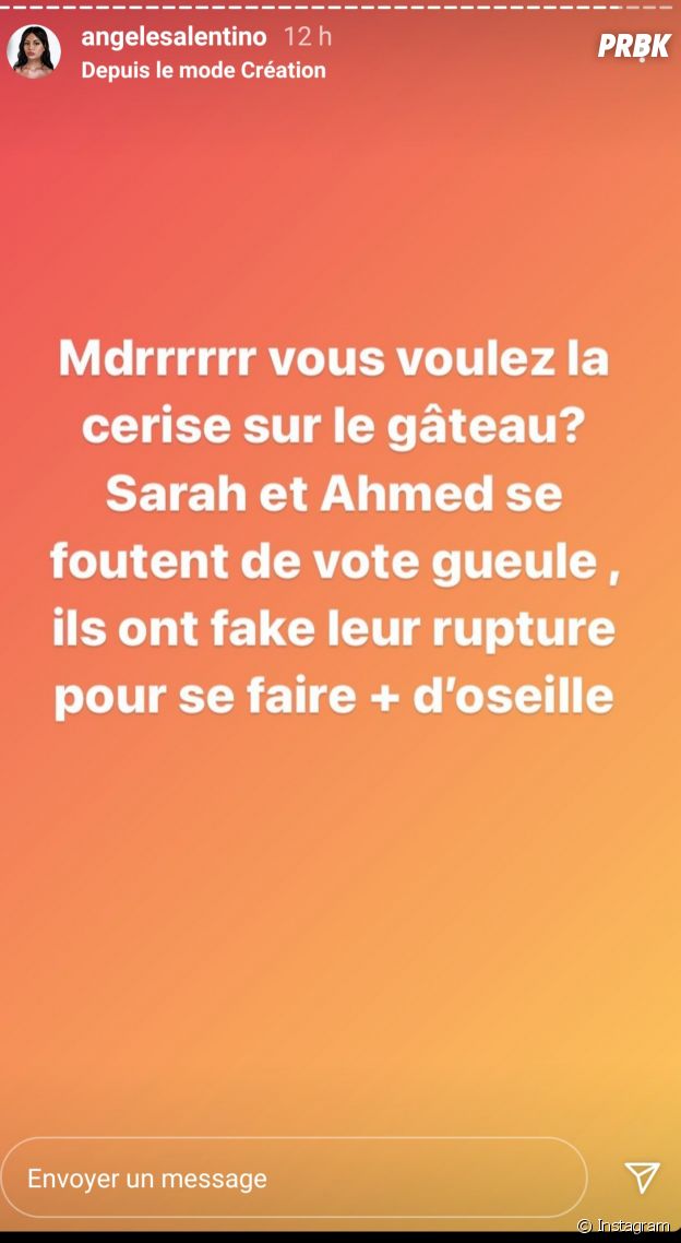 Sarah Fraisou et Ahmed Thaï divorcés pour de faux ? Angèle (Les Vacances des Anges 4) balance que leur divorce serait fake, pour de l'argent