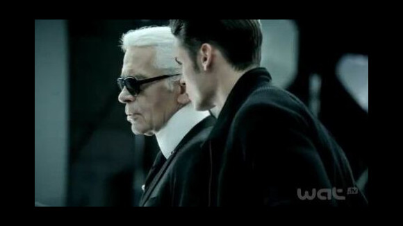 Karl Lagerfeld et Baptiste Giabiconi ... Réunis pour une pub Volkswagen