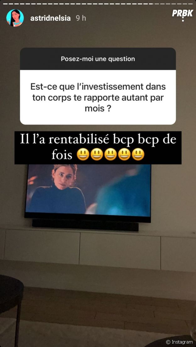Astrid Nelsia révèle combien lui ont coûté ses opérations de chirurgie esthétique