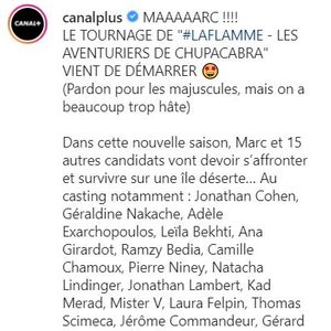La Flamme saison 2 : le tournage de la suite a commencé