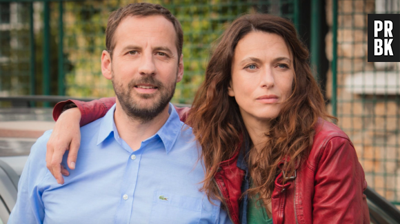 Fred Testot et Natacha Lindinger dans Sam