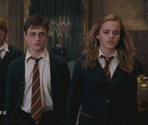 Rupert Grint, Daniel Radcliffe et Emma Watson dans Harry Potter et l'Ordre du Phénix