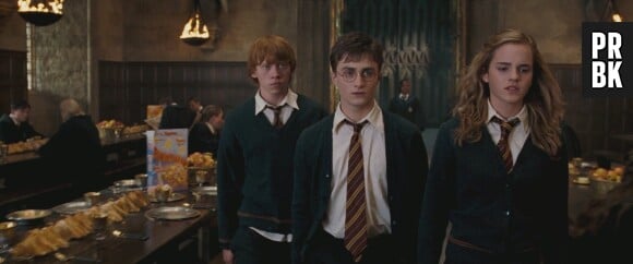 Rupert Grint, Daniel Radcliffe et Emma Watson dans Harry Potter et l'Ordre du Phénix