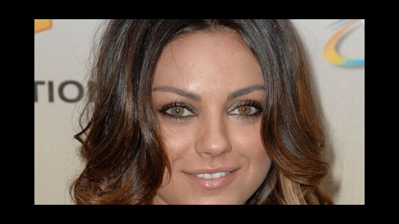 Mila Kunis ... Des cicatrices en souvenir de Black Swan