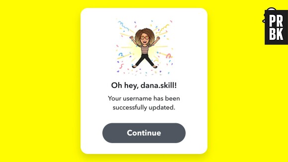 Snapchat permet enfin de changer le nom d'utilisateur