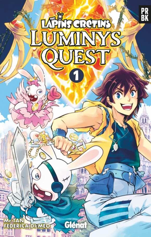 Les sorties mangas du mois de mars 2022 : The Lapins Crétins - Luminys Quest - Tome 1 (Glénat)