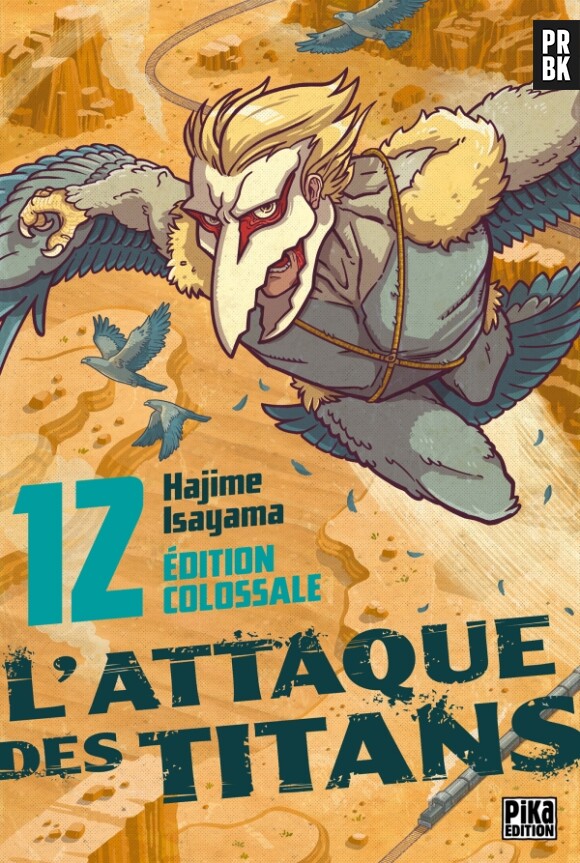 Les sorties mangas du mois de mars 2022 : L'Attaque des Titans : Edition Colossale - Tome 12 (Pika Edition)
