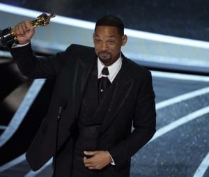Will Smith récompensé aux Oscars 2022