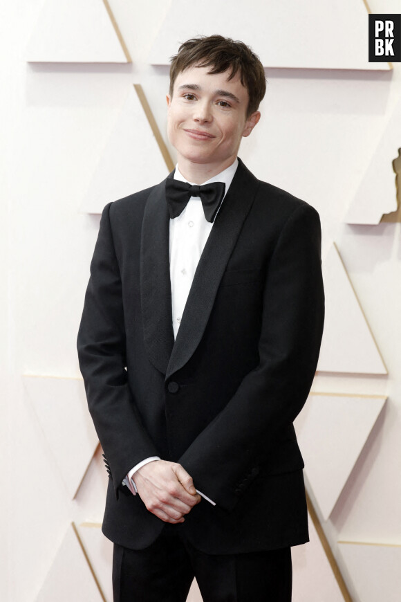 Elliot Page sur le tapis rouge des Oscars 2022
