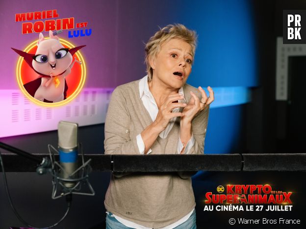 Muriel Robin double Lulu dans Krypto et les Super-animaux