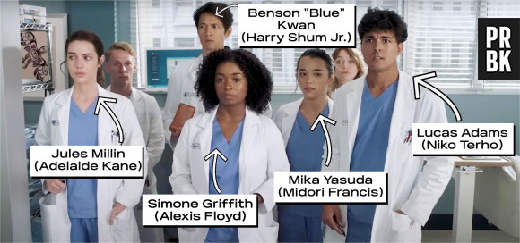 Grey's Anatomy saison 19 : les nouveaux internes de la série