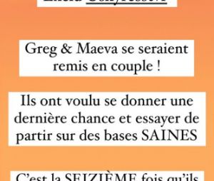 Les Marseillais VS Le Reste du Monde 7 : Maeva Ghennam et Greg Yega de nouveau en couple sur le tournage du cross ?