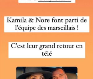Les Marseillais VS Le Reste du Monde 7 : Kamila et Noré au casting du cross ?