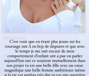 Sarah Fraisou soutient Aurélie Preston après sa tentative de suicide
