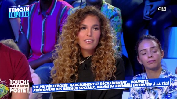 "Encore une bimbo influenceuse qui va pleurnicher" : venue dans TPMP parler du harcèlement qu'elle subit, l'influenceuse Poupette se fait pourrir... et harceler