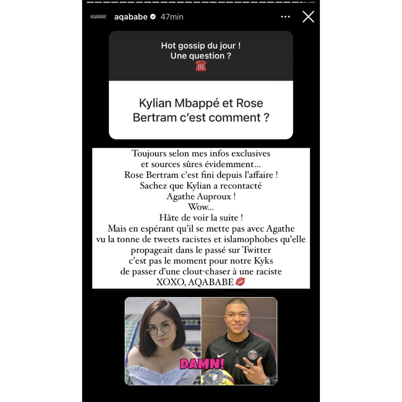 Agathe Auproux En Couple Avec Kylian Mbappé Juste du one shot" : Kylian Mbappé très proche d'une ex-chroniqueuse de  TPMP ? - Purebreak