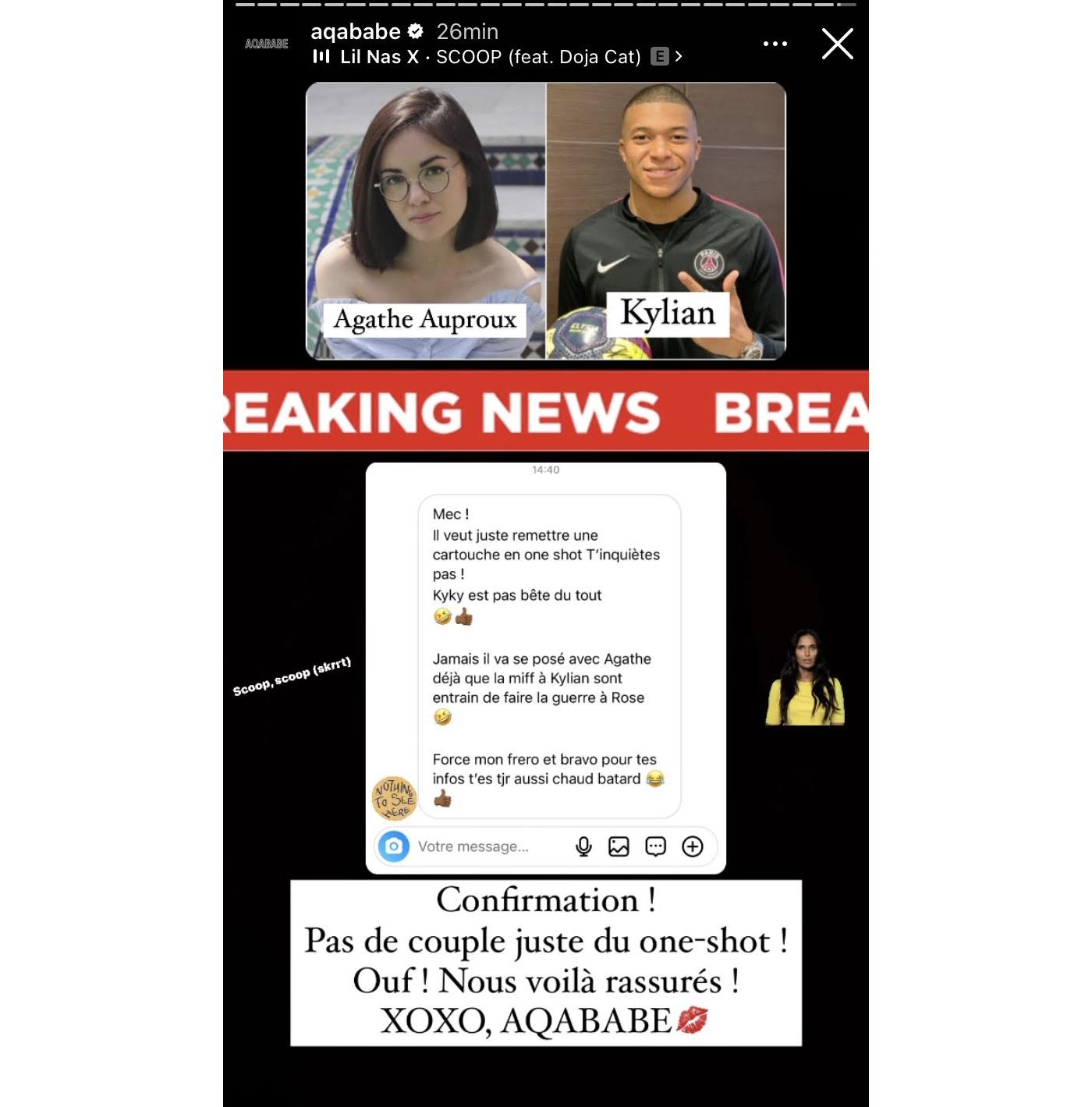 Agathe Auproux En Couple Avec Kylian Mbappé Juste du one shot" : Kylian Mbappé très proche d'une ex-chroniqueuse de  TPMP ? - Purebreak