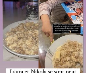 Nikola Lozina et Laura Lempika ont partagé le même plat et la même assiette en stories Instagram. Sont-ils de nouveau ensemble ?