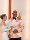Emily Blunt, Dwayne Johnson au photocall de la 95ème édition de la cérémonie des Oscars à Los Angeles, le 12 mars 2023.   Celebrities attend the 95th Annual Academy Awards at the Dolby Theatre. Los Angeles, March 12th, 2023. 