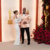 Emily Blunt et Dwayne Johnson - Photocall de la 95ème édition de la cérémonie des Oscars à Los Angeles. Le 12 mars 2023  Photocall of The 95th Oscars at the Dolby Theatre at Ovation Hollywood on Sunday. On March 12, 2023 