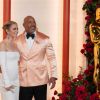 Emily Blunt et Dwayne Johnson - Photocall de la 95ème édition de la cérémonie des Oscars à Los Angeles. Le 12 mars 2023  Photocall of The 95th Oscars at the Dolby Theatre at Ovation Hollywood on Sunday. On March 12, 2023 