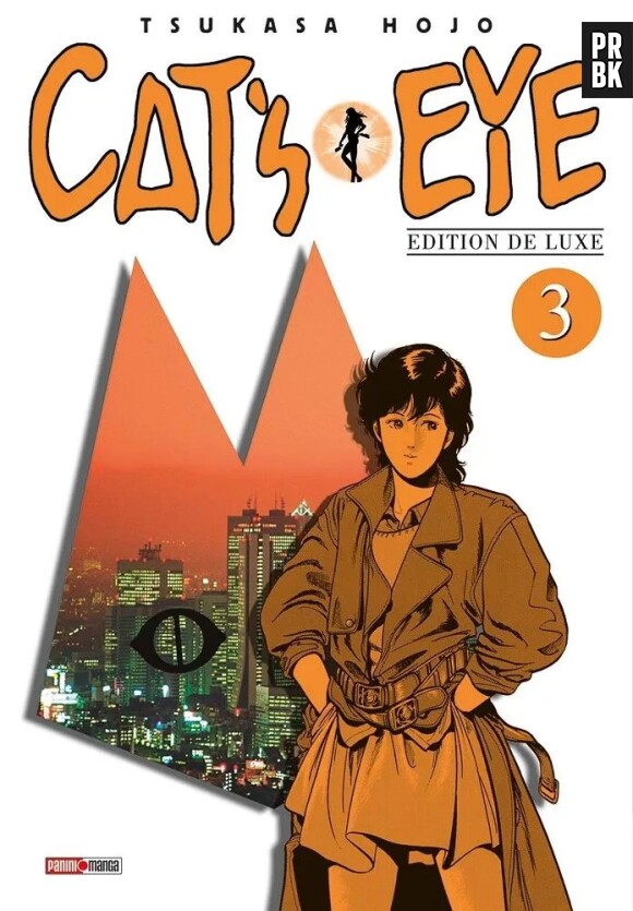 Edition Deluxe du manga Cat's Eye de Panini Comics - Auteur Tsukasa Hōjō