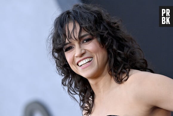 Michelle Rodriguez à la première du film "Dungeons & Dragons: Honor Among Thieves" à Los Angeles, le 26 mars 2023.  Celebrities at the premiere of "Dungeons & Dragons: Honor Among Thieves" in Los Angeles. March 26th, 2023. 