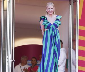 Sarah Michelle Gellar ("Buffy contre les vampires") laisse ses empreintes lors du festival Canneseries à Cannes, le 19 avril 2023. L'actrice américaine recevra à cette occasion le prix Canal + Icon Award. © Denis Guignebourg / Bestimage