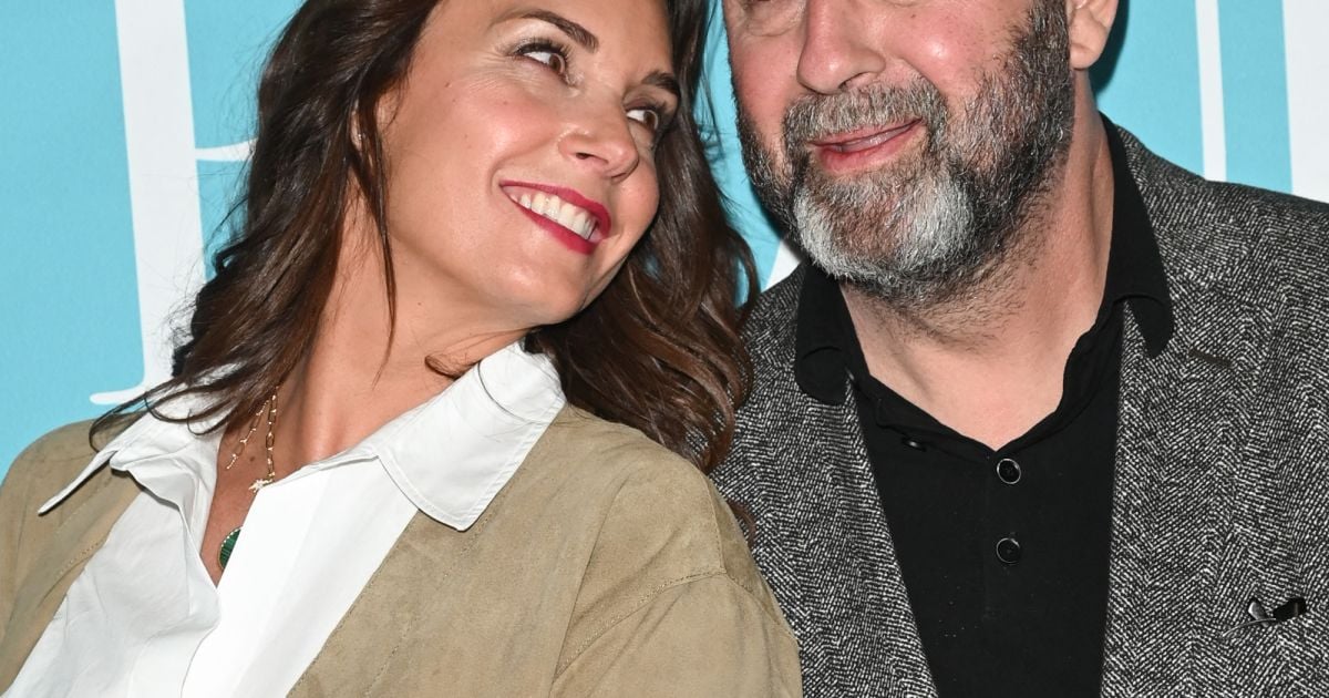 Kad Merad et sa femme Julia Vignali Avantpremière du film La Vie