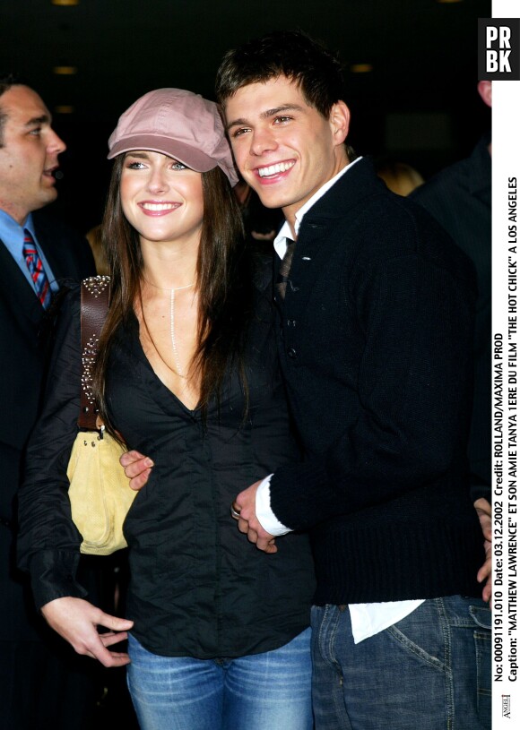 "MATTHEW LAWRENCE" ET SON AMIE TANYA 1ERE DU FILM "THE HOT CHICK" A LOS ANGELES "PLAN AMERICAIN"
