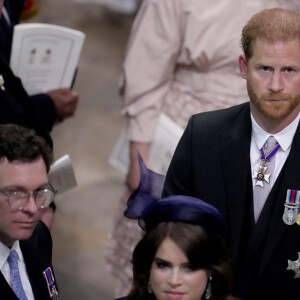Avalon - Cérémonie de couronnement du roi d'Angleterre à l'abbaye de Westminster de Londres Le prince Harry, duc de Sussex lors de la cérémonie de couronnement du roi d'Angleterre à Londres, Royaume Uni, le 6 mai 2023. 