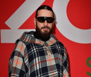 SCH au photocall du défilé Homme Kenzo automne-hiver 2022/2023 au Galerie Vivienne dans le cadre de la Fashion Week de Paris, France, le 23 janvier 2022. © Veeren-Clovis/Bestimage