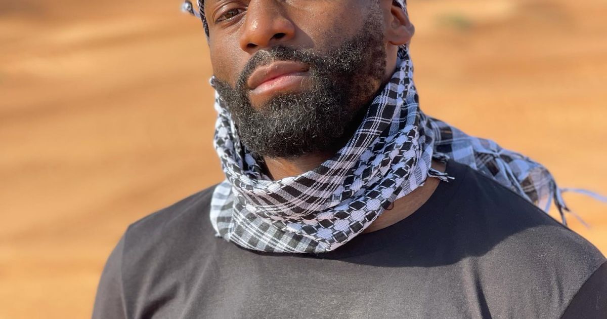 Cédric Doumbe dans le désert. Purebreak