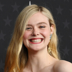 Elle Fanning au photocall de la 28ème cérémonie des "Critics' Choice Awards" à Los Angeles, le 15 janvier 2023.