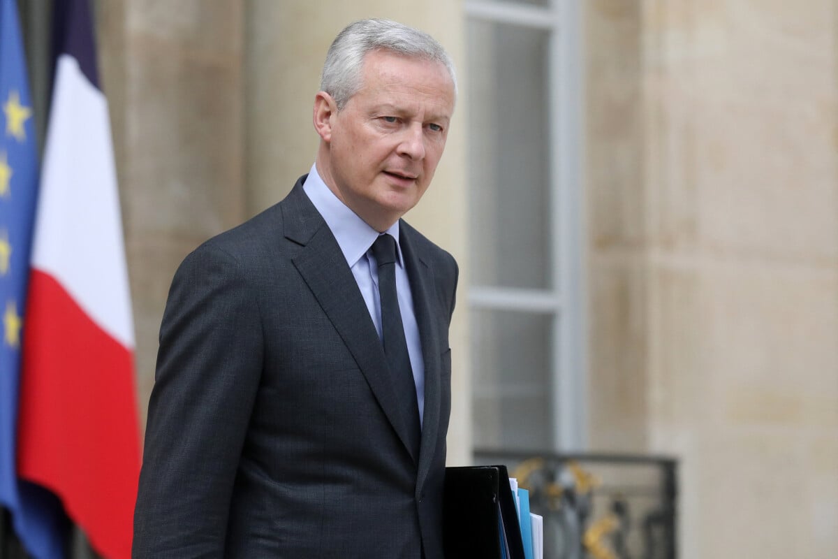 Photo : Bruno Le Maire, ministre de l'Économie, des Finances et de la ...
