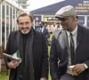 Idris Elba ("Luther") au Festival de Cheltenham 2023, à l'occasion de la "Gold Cup Day", le 17 mars 2023. 