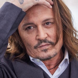 Johnny Depp au photocall de "Jeanne du Barry" lors du 76ème Festival International du Film de Cannes, le 17 mai 2023. © Dominique Jacovides/Cyril Moreau/Bestimage