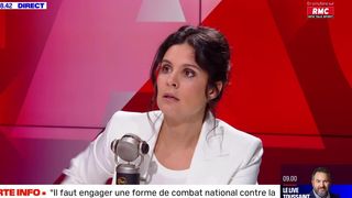 "On s'arrête..." : Apolline de Malherbe choquée par une proposition d'Eric Ciotti, l'animatrice l'interrompt en pleine interview pour le confronter