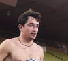 Charles Leclerc - Match de charité de la 30ème édition du "World Stars Football" avec des pilotes de F1 et des stars du football au profit de l'association "Star Team For The Children" au stade Louis II à Monaco le 23 mai 2023.