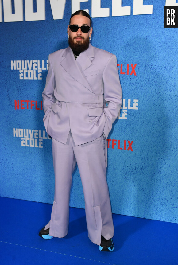 SCH ( Julien schwarzer) - Netflix Celebration Party pour la saison 2 de la série " Nouvelle Ecole" au Théatre National de Chaillot à Paris le 31 mai 2023. © Veeren / Bestimage