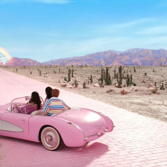 Les images de la bande-annonce du film "Barbie" avec Margot Robbie et Ryan Gosling.  Barbie and Ken both get arrested in the latest trailer for the Barbie movie. The plastic couple are seen being fingerprinted and then having their mugshots taken in the new teaser, which kicks off with Barbie asking: "Do you guys ever think about dying?" Margot Robbie's Barbie appears to have an existential crisis in the new Barbie trailer – which leads to her seeking out The Real World. Nothing is amiss in the candy-colored world of Barbie Land when the clip opens - that is, until Barbie asks her fellow dolls if they ever think about the end. Strange things begin to happen – including cold showers and Barbie falling off her house. But the most alarming of all? Barbie has flat feet! Barbie's heels are no longer arched, sending the other dolls into a tizzy. So she enlists the help of Kate McKinnon's Barbie, who instructs her to go to the ‘Real world’ to discover ‘the truth about the universe’. Unbeknownst to her, Ryan Gosling’s Ken has snuck into the backseat. Soon enough, the two wind up in trouble, with both of them getting arrested prompting Will Ferrell's toy company CEO, to declare that Barbie and Ken's presence in the real world could be ‘catastrophic’. "If you love Barbie, this movie is for you," the clip reads. "If you hate Barbie, this movie is for you." Warner Bros. also released details about the movie's soundtrack, which will feature the film's stars Ryan Gosling and Dua Lipa as well as Lizzo, Nicki Minaj, Haim, Tame Impala, Ice Spice, and Dominic Fike. Greta Gerwig directs the upcoming live-action flick, which she cowrote with partner Noah Baumbach. Robbie and Gosling star as the central Barbie and Ken, with Issa Rae, Simu Liu, Ncuti Gatwa, Nicola Coughlan, Hari Nef, and Kingsley Ben-Adir portraying other variations of Barbie and Ken. Barbie hits theaters July 21, 2023. 